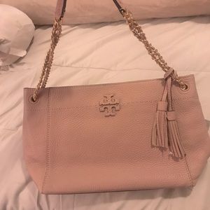 Tory Burch Tote McGraw Chain Handle Bag